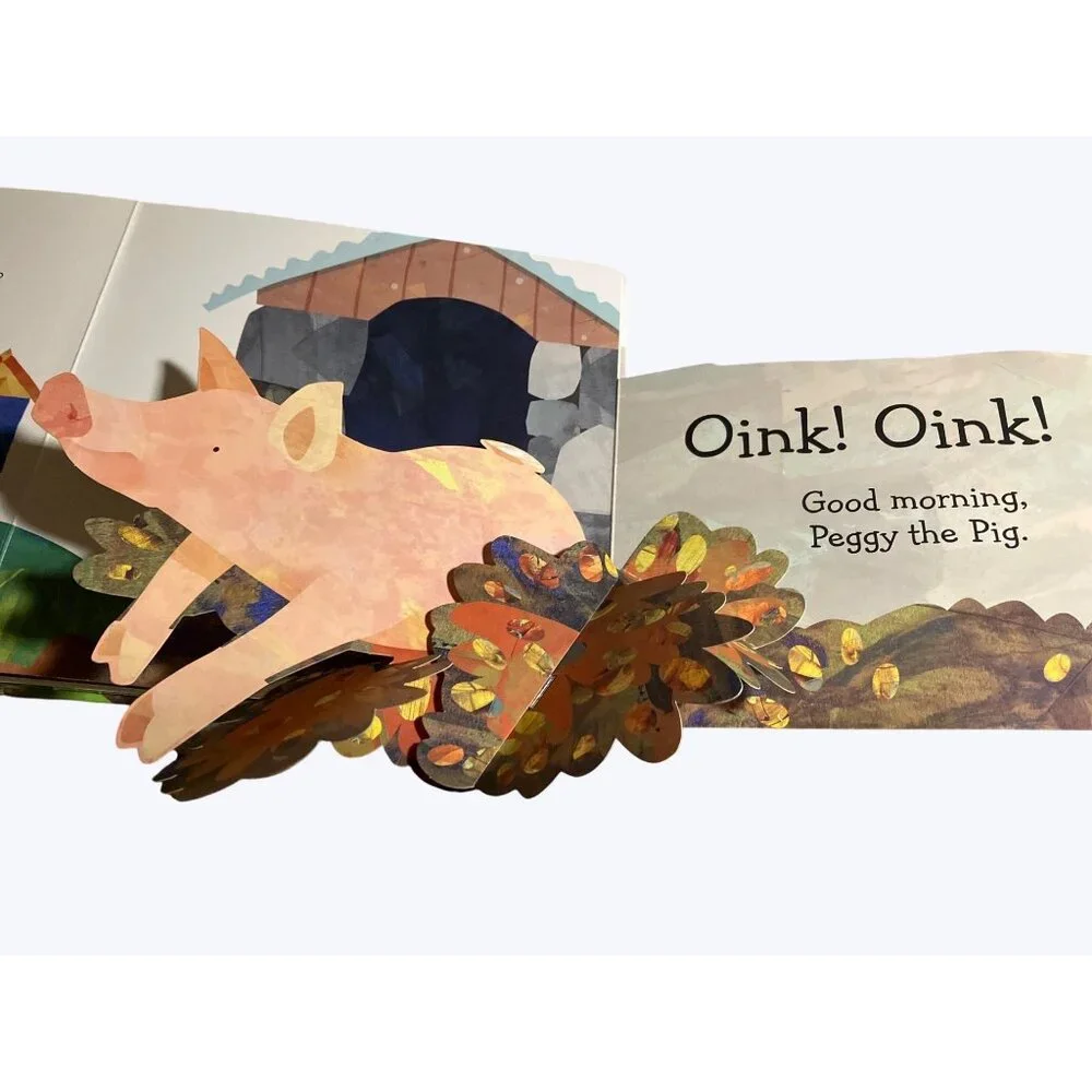 Wake Up Farm Pop-Up Peekaboo! Childrens Book By Jonny Lambert - Picture 4 of 12